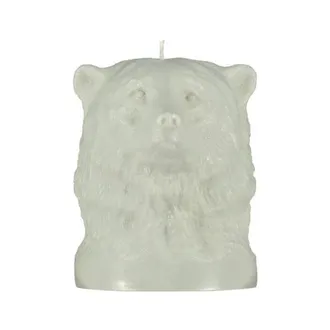 British Colour Standard Bear Head Candle in Willow Grey at Nordstrom