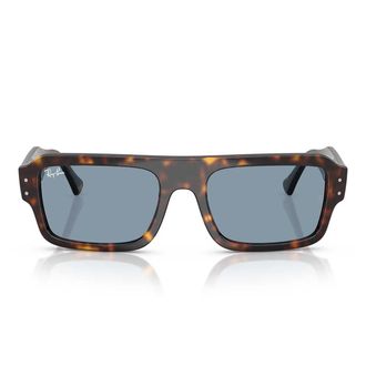Ray-Ban Sunglasses Rb4454 902/56 Lukas Dark Brown/Blue Unisex