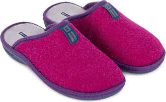 Nordikas House Slippers for Women Open Boreal - Non-Slip Slippers Made in Spain, Fuchsia, 8.5 UK