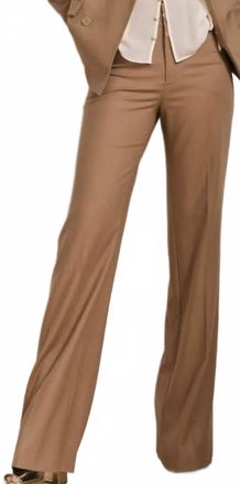 LoveShackFancy Amberelle Trousers In Camel