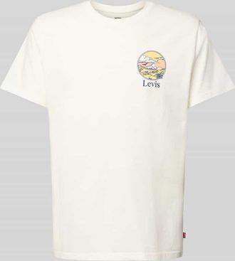 Levi's Relaxed Fit T-Shirt mit Rundhalsausschnitt in Weiss, Größe L