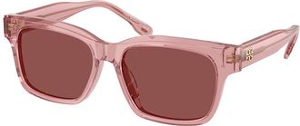 Tory Burch TY7227D Asian Fit 202175 Womens Sunglasses Pink Size 55