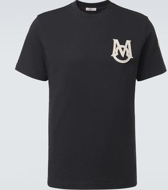 Moncler Logo cotton jersey T-shirt