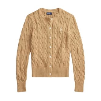 Polo Ralph Lauren Truien & Vesten, Dames, Beige, XL, Polo Ralph Lauren Sweaters Beige