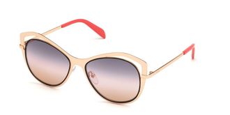 Pucci Emilio Pucci EP0130 28B Womens Sunglasses Gold Size 56
