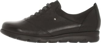 Fluchos Susan Laced Shoe - Dames - Veterschoenen - Zwart - 38 EU - Leer - Schoenen