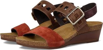 Naot Dynasty Womens Shoes Spice Suede/Antique Brown Suede/Cordovan Suede : EU 37 (US Womens 6) M, Leather