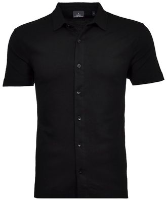 Ragman Poloshirt RAGMAN, Herren, Gr. XXL, schwarz, Baumwolle, regular fit, ohne Ausschnitt, Shirts Poloshirt