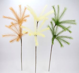 I.GE.A. Kunstpflanze »Federzweig« 3er Set