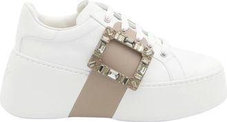 Roger Vivier Mujer, Zapatos, Blanco, Talla: 36 EU