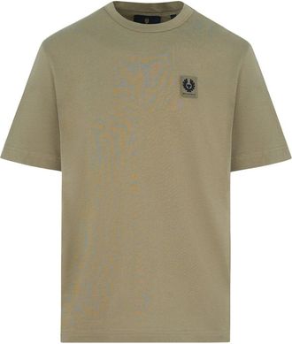 Belstaff PATCH LOGO T SHIRT Size: 3XL, colour: GREEN