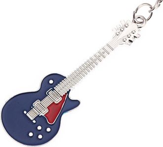 Generic Guitar Pendant Keychain Keyring Bag Car Ornaments for s Women Men Birthday Gift Fashion Design Multicoloured