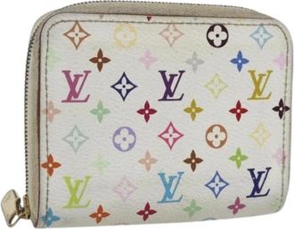 Louis Vuitton Pre-owned Wallets, female, Multicolor, Size: ONE SIZE Pre-owned Canvas Wallet
