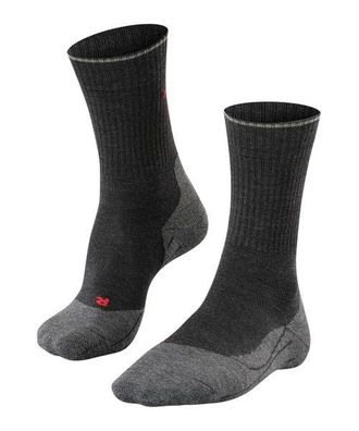 Falke TK2 Explore Wool Silk Hiking Socks in Anthracite Melange at Nordstrom, Size Medium
