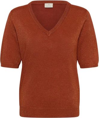 Kaffe Truien & Vesten, Dames, Bruin, L, Truien