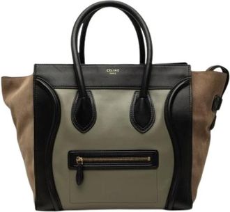 Celine Mini Luggage Tote Pre-owned - Pre-owned - Mujer - Multicolor - ONE SIZE
