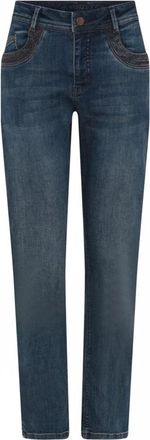 C.Ro Mujer, Vaqueros, Azul, Talla: 3XL