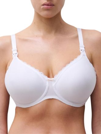 Chantelle Womens Speciality Nursing Bra - White Polyamide - Size 34DD