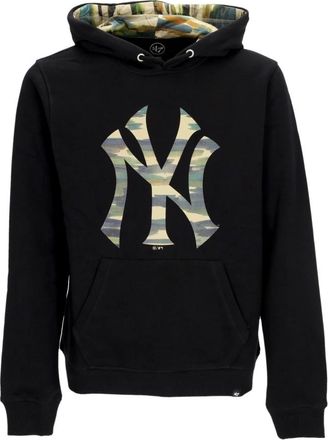 47 Brand Fisherman Pop Burnside Hoodie Neyyan - Heren - Hoodies - Zwart - XL - Katoen - Hoodies & sweatvesten