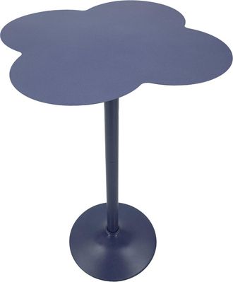 Mauro Ferretti Mesa de bar de metal azul oscuro &oslash; 60x103 cm