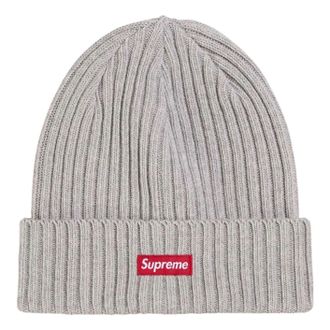 SUPREME SS26 Overdyed Beanie Heather Grey SUP-SS26-1004-HETRGRY