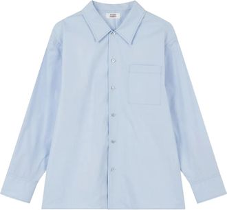 STUDIO TOMBOY Camicia con taschino - Blu