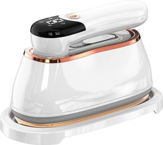 OEM Plancha Port&aacute;til 2 En 1, Plancha De Vapor De Mano Para Ropa, Calentamiento R&aacute;pido De 1200 W + 20 Segundos, Rotaci&oacute;n De 180&deg;, Pantalla Lcd De Modo De P