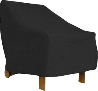 OEM Funda Para Silla De Jard&iacute;n De Exterior, Asiento Profundo, 210d, Impermeable, Anti-uv, Resistente Al Viento, Con Cuerda Ajustable, 80 X 85 X 91 Cm (210