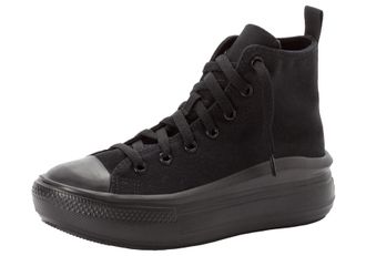 Converse Sneaker CONVERSE CHUCK TAYLOR ALL STAR MOVE PLATFORM, Damen, Gr. 27, schwarz (schwarz, schwarz, dk smoke grau), Textil, Schuhe Sneaker