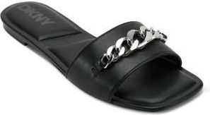 DKNY Dania Slide Sandal in Black at Nordstrom Rack, Size 8.5
