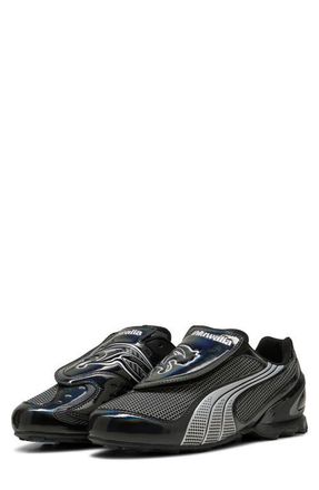 Puma x Ahluwalia V-S1 Soccer Sneaker in Puma Black/Puma Silver at Nordstrom, Size 10.5 Womens