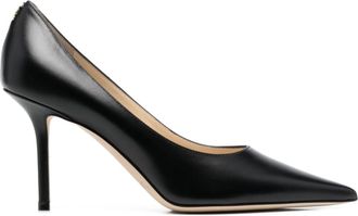 Jimmy Choo London Pointed-Toe Pumps With Smooth Leather Upper And Stiletto Heel