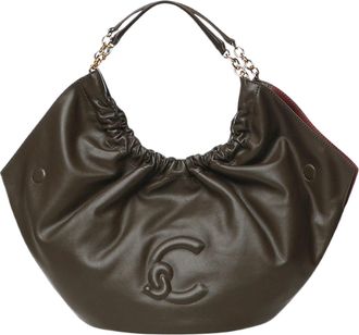 Coccinelle Smash Medium Gathered Leather Medium Handbag