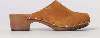 Superga Clogs in camoscio con borchie