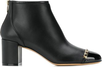 Ferragamo Ferragamo Vara Chain Detail Booties