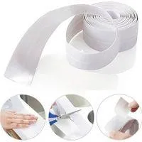 OEM Tira De Sellado De 3,2 M X 22 Mm/38 Mm Con Masilla Para Fregadero, Ducha Y Ba&ntilde;era, Adhesivo De Pared Impermeable De Pvc Blanco Para Ba&ntilde;o Y Cocina, 1 P