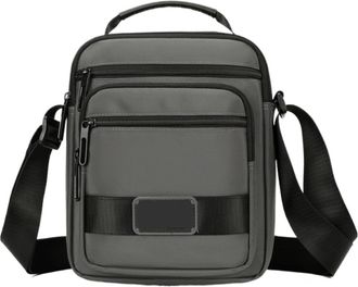 Generic Compatible For Mens Shoulder Bag Crossbody Man Small Messenger Oxford Male Handbags(White)