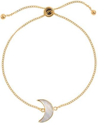 Freya Rose Adjustable Moon Bracelet in Gold at Nordstrom