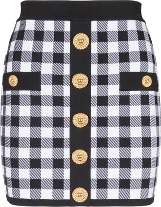 Balmain Mujer, Faldas, Negro, Talla: S