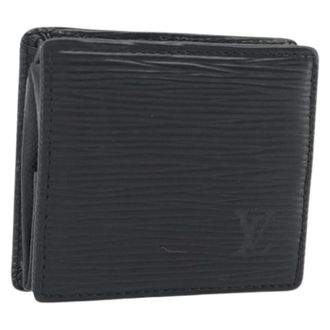 Louis Vuitton Pre-owned Wallets, female, Black, Size: ONE SIZE Pre-owned Vintage Epi Coin Purse