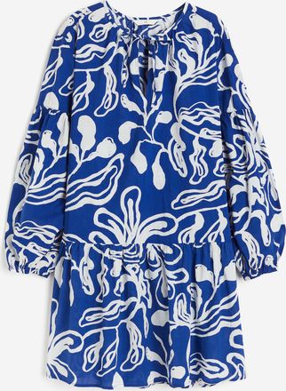 H&M Baumwollkleid - Blue