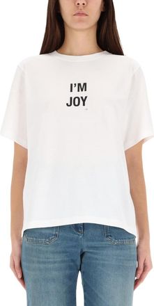 Victoria Beckham Slogan T-shirt