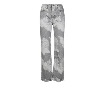 Fiorucci Printed Jeans for Stylish Look