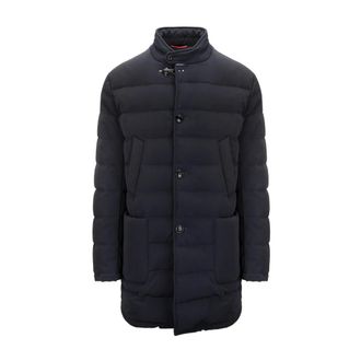 Fay Down Jackets, male, Blue, Size: 2XL Down Jacket