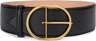 Roberto Cavalli leather belt - women - Leather - 80 - Black