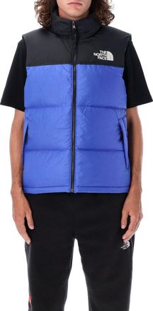 The North Face Blue 1996 Retro Nuptse Gilet
