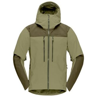 Norr&oslash;na Trollveggen GORE-TEX Pro Light Jacket Regenjacke f&uuml;r Herren | oliv