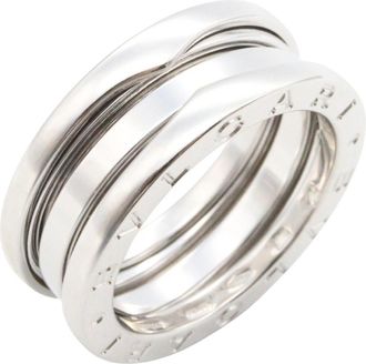 Bulgari White Gold White Gold (18K) Band Ring (Pre-Owned)