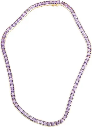 Izabel Display Collana con cristalli - Viola