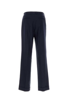 Casablanca Pleat Trousers - Navy